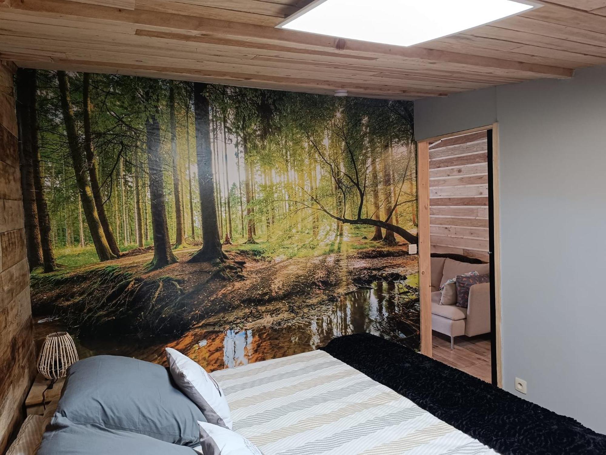 فيلا Le P'Tit Nid : Mini Loft Pour 2 A 4 Personnes Tellin المظهر الخارجي الصورة